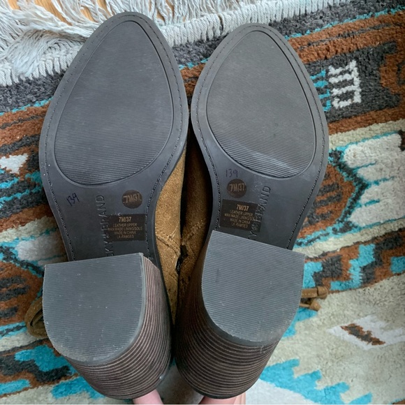 NWT Lucky Brand Ramses Suede Booties | Sz. 7 - Picture 5 of 8